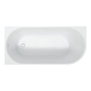 Duravit Baignoire ovale DuraSenja 150x75x58,5 cm, blanche, angle gauche, RS 2, avec FG+AÜL