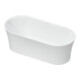 Duravit Baignoire ovale DuraSenja 150x75x58,5 cm, blanche, îlot, RS 2, m FG+AÜL