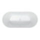 Duravit Baignoire ovale DuraSenja 170x80x58,5 cm, blanc, autoportante, RS 2, avec FG+AÜL-1
