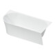 Duravit Baignoire ovale DuraSenja 170x80x58,5 cm, blanche, angle droit, RS 2, avec FG+AÜL
