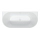 Duravit Baignoire ovale DuraSenja 170x80x58,5 cm, blanche, pré-montée, RS 2, avec FG+AÜL-1