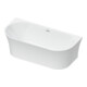 Duravit Baignoire ovale DuraSenja 170x80x58,5 cm, blanche, pré-montée, RS 2, avec FG+AÜL