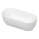 Duravit Baignoire ovale Luv 180x85x46 cm, libre, 2 rebords, blanc mat-4