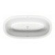 Duravit Baignoire ovale White Tulip 180x90x48 cm, îlot, 2 RS, blanc-1