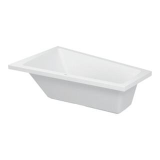 Duravit Baignoire Paiova 170x100x46cm, version EB, 1 RS gauche, blanc