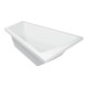 Duravit Baignoire Paiova 170x130x46 cm, encastrée, 1 côté droit, blanc-1