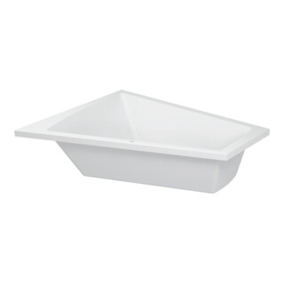 Duravit Baignoire Paiova 180x140x46cm, version EB, 1 RS gauche, blanc