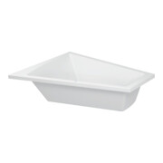 Duravit Baignoire Paiova 180x140x46cm, version EB, 1 RS gauche, blanc
