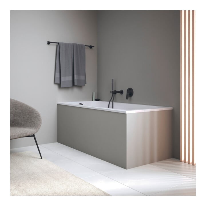 Duravit Baignoire Qatego 150x75 cm, version EB, 1 RS, blanc