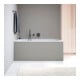 Duravit Baignoire Qatego 150x75 cm, version EB, 1 RS, blanc