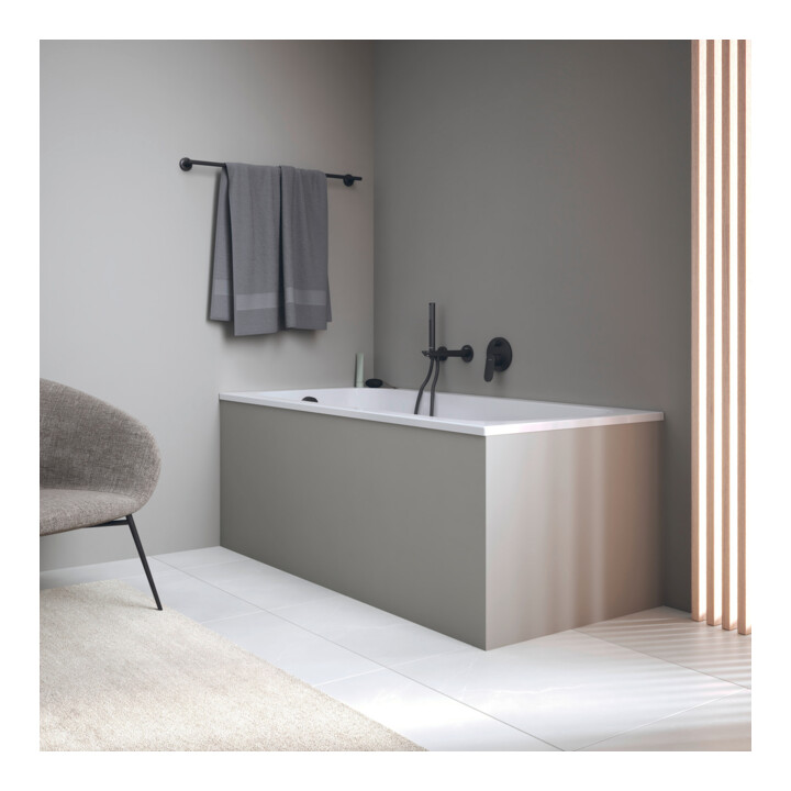 Duravit Baignoire Qatego 150x75 cm, version EB, 1 RS, blanc
