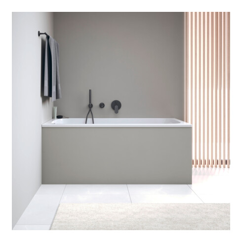 Duravit Baignoire Qatego 150x75 cm, version EB, 1 RS, blanc