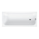 Duravit Baignoire Qatego 160x70 cm, version EB, 1 RS, blanc-1
