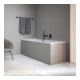 Duravit Baignoire Qatego 170x70 cm, version EB, 1 RS, blanc