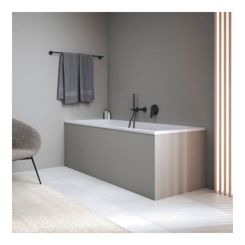 Duravit Baignoire Qatego 170x70 cm, version EB, 1 RS, blanc