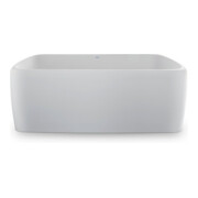 Duravit Baignoire Qatego 180x80 cm, indépendante, 2 dossiers inclinés, blanc