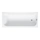 Duravit Baignoire Qatego 180x80 cm, version EB, 1 RS, blanc-1