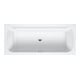 Duravit Baignoire Qatego 180x80 cm, version EB, 2 RS, blanc-1