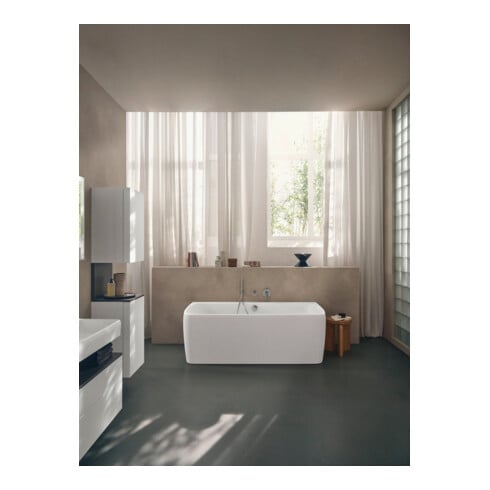 Duravit Baignoire Qatego 180x87cm, Prémur, 2 inclinaisons dorsales, blanc
