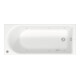 Duravit Baignoire rectangulaire à remous D-Neo 170x75 cm, version EB, 1 RS, blanc-1