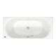Duravit Baignoire rectangulaire à remous D-Neo 180x80 cm, version EB, 2 RS, blanc-1