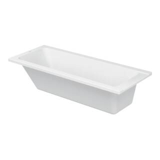Duravit Baignoire rectangulaire D-Code 170x75x42 cm, vidage central, 1 RS, blanc