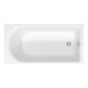 Duravit Baignoire rectangulaire D-Neo 150x75x46,5cm, version EB, 1 RS, blanc-1