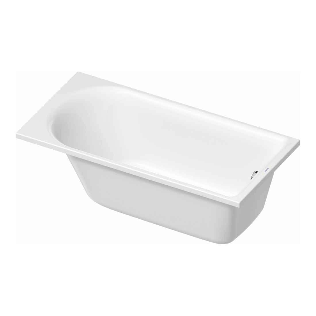 Duravit Baignoire rectangulaire D-Neo 150x75x46,5cm, version EB, 1 RS, blanc