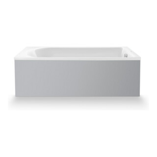 Duravit Baignoire rectangulaire D-Neo 180x80x46,5 cm, version EB, 1 RS, blanc