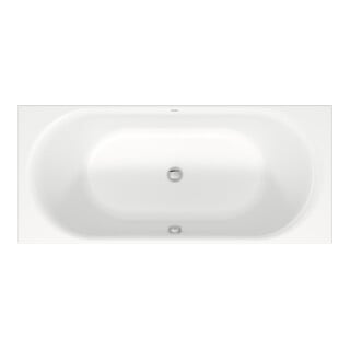 Duravit Baignoire rectangulaire D-Neo 180x80x46,5 cm, version EB, 2 RS, blanc