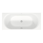 Duravit Baignoire rectangulaire D-Neo 180x80x46,5 cm, version EB, 2 RS, blanc