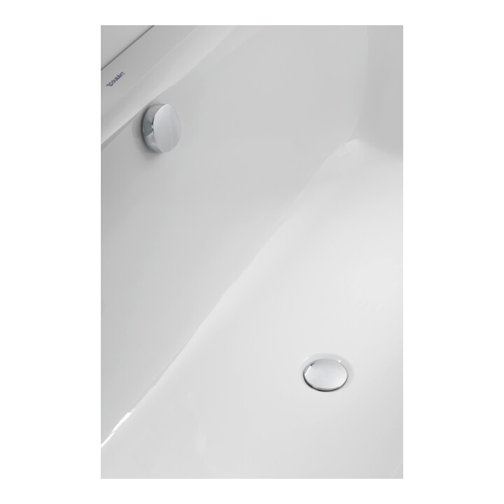 Duravit Baignoire rectangulaire Happy D.2 170x75x46 cm, encastrable, 1 RS droite, blanc