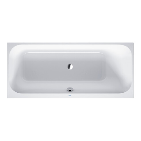 Duravit Baignoire rectangulaire Happy D.2 170x75x46 cm, encastrable, 1 RS droite, blanc