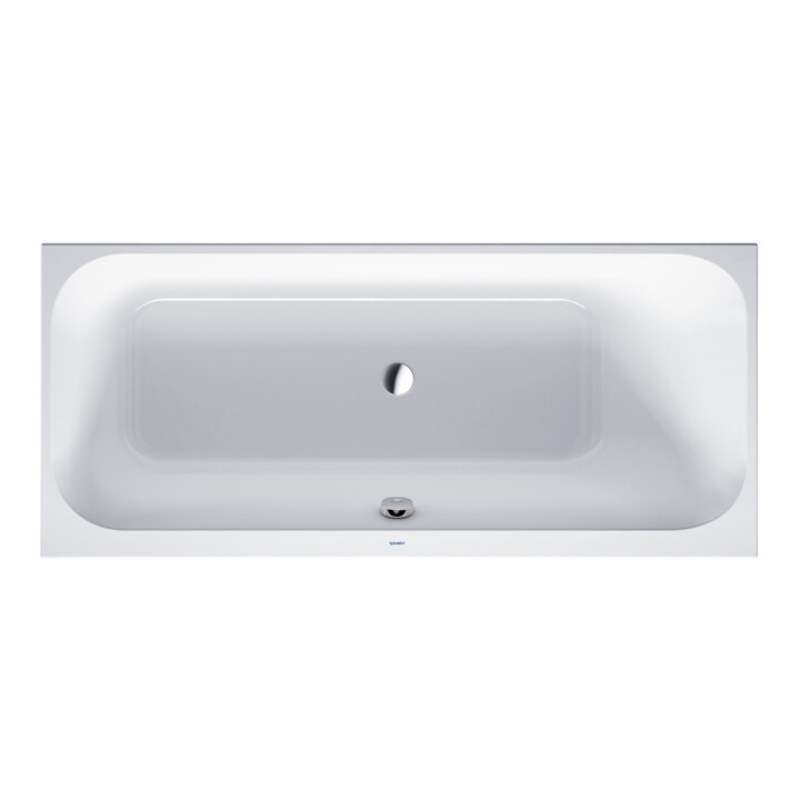 Duravit Baignoire rectangulaire Happy D.2 170x75x46 cm, encastrable, 1 RS droite, blanc