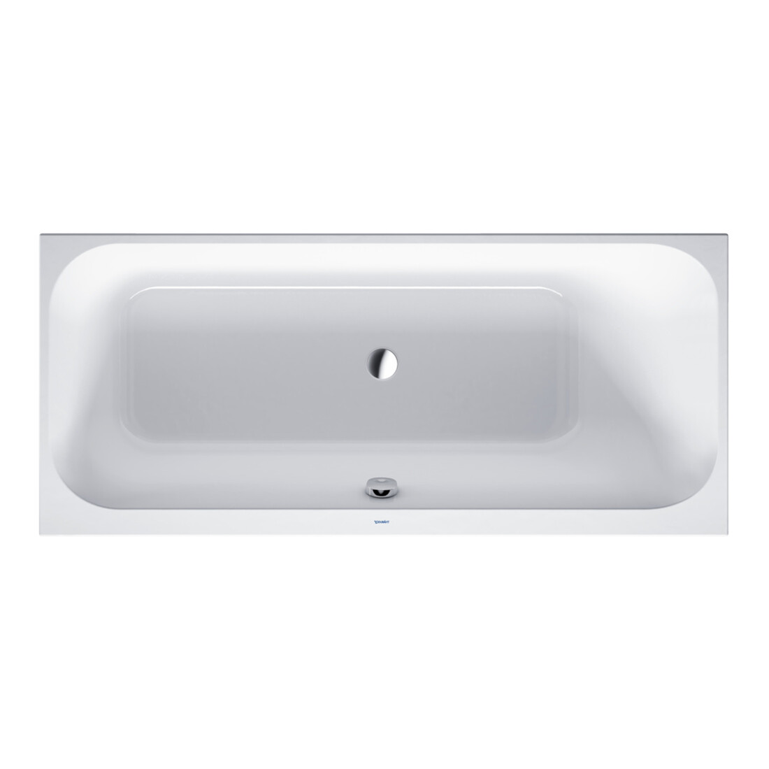 Duravit Baignoire rectangulaire Happy D.2 170x75x46 cm, encastrable, 1 RS droite, blanc