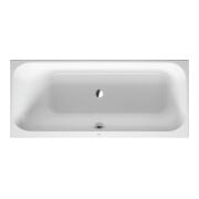 Duravit Baignoire rectangulaire Happy D.2 170x75x46 cm, encastrée, 1 trop-plein gauche, blanc