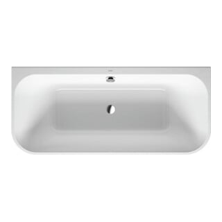 Duravit Baignoire rectangulaire Happy D.2 180x80x46 cm, acrylique, 2 parois, blanc