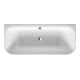 Duravit Baignoire rectangulaire Happy D.2 180x80x46 cm, acrylique, 2 parois, blanc-1