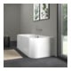 Duravit Baignoire rectangulaire Happy D.2 180x80x46 cm, acrylique, 2 parois, blanc