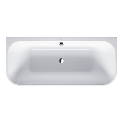 Duravit Baignoire rectangulaire Happy D.2 180x80x46 cm, acrylique, 2 parois, blanc