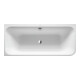 Duravit Baignoire rectangulaire Happy D.2 180x80x46 cm, angle gauche, 2 côtés, blanc-1