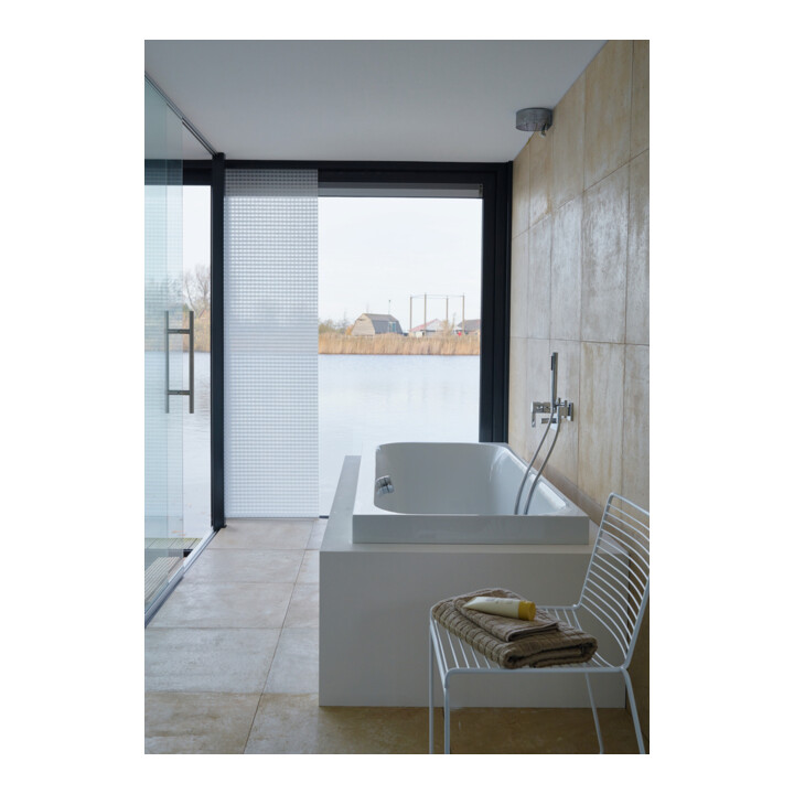 Duravit Baignoire rectangulaire Happy D.2 180x80x46 cm, version EB, 2 RS, blanche