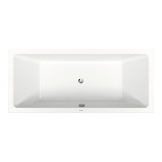 Duravit Baignoire rectangulaire No. 1 180x80x40 cm, version EB, 2 RS, blanc