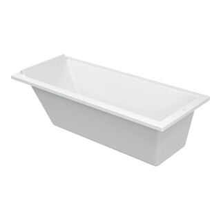 Duravit Baignoire rectangulaire Starck 170x70x46 cm, version EB, 1 RS, blanche