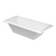 Duravit Baignoire rectangulaire Starck 180x80x46 cm, EB-Vers., 2 RS, avec MA, blanc-1
