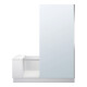 Duravit Baignoire Shower + Bath 170x75x210,5 cm, Kl, N, m mont T, mat-blanc-4