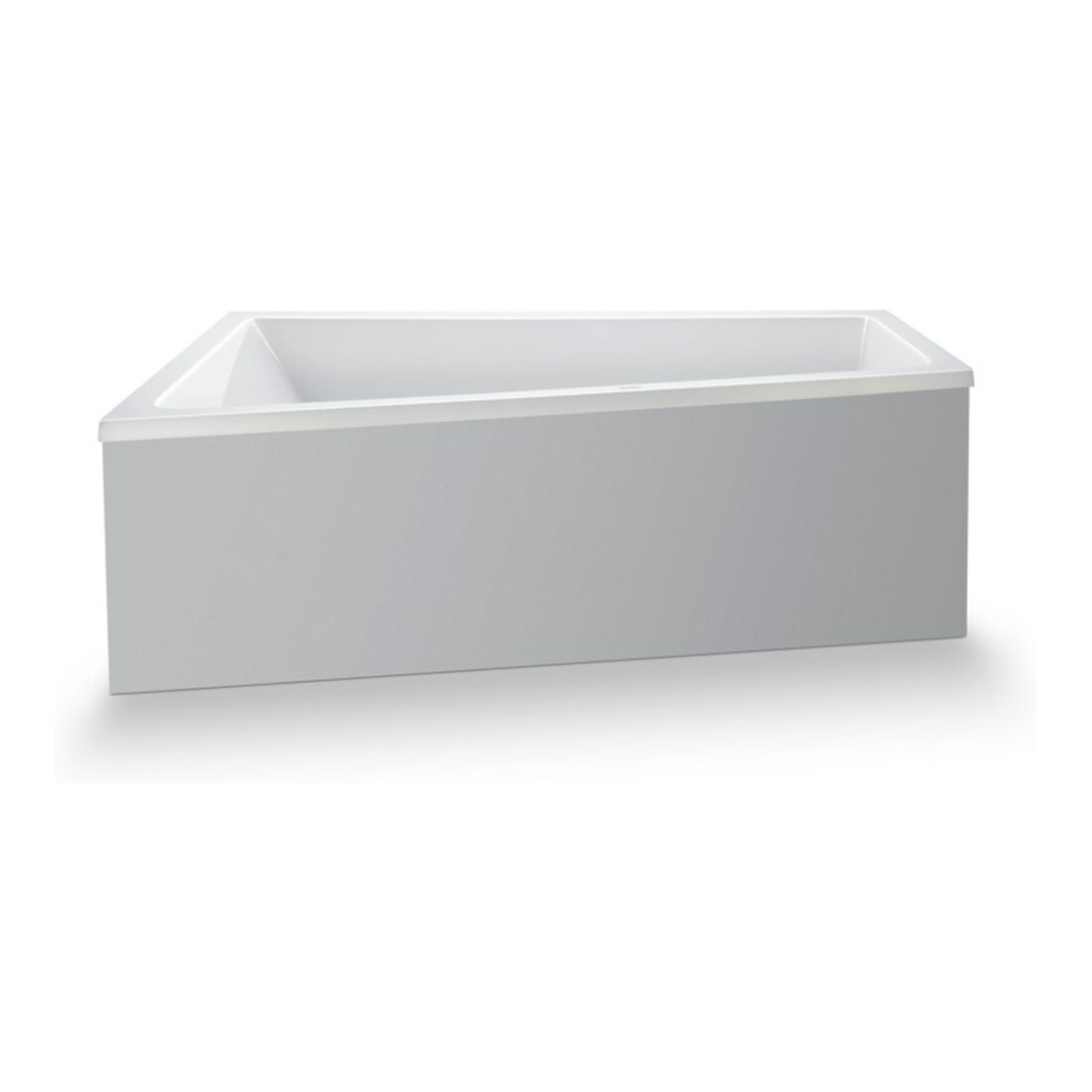 Duravit Baignoire trapèze No. 1 150x80x46cm, version EB, 1 RS gauche, blanc