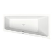 Duravit Baignoire trapèze No. 1 160x85x46 cm, version EB, 1 RS droite, blanc