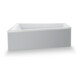 Duravit Baignoire trapèze No. 1 160x85x46 cm, version EB, 1 RS gauche, blanc-4