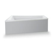 Duravit Baignoire trapèze No. 1 160x85x46 cm, version EB, 1 RS gauche, blanc-4